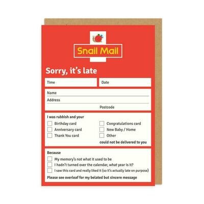 Snail Mail Card