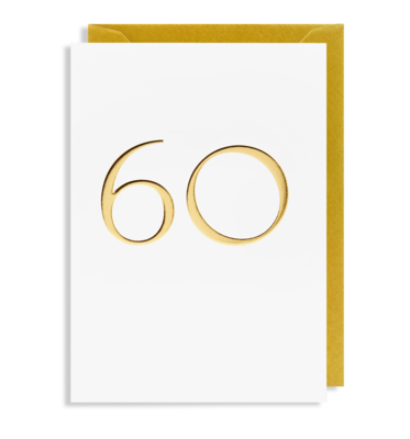 Gold 60 Card