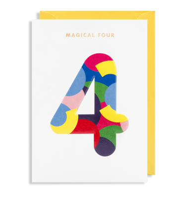 Rainbow 4 Card