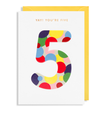 Rainbow 5 Card