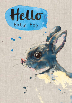 Boy Bunny Card