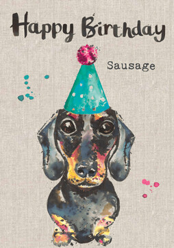 Birthday Sausage Card