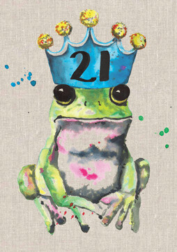 21st Frog Card