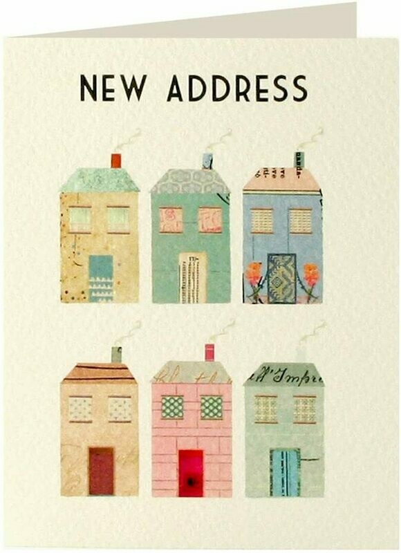 Houses New Address Pack Cards