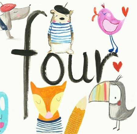4th Birthday Card