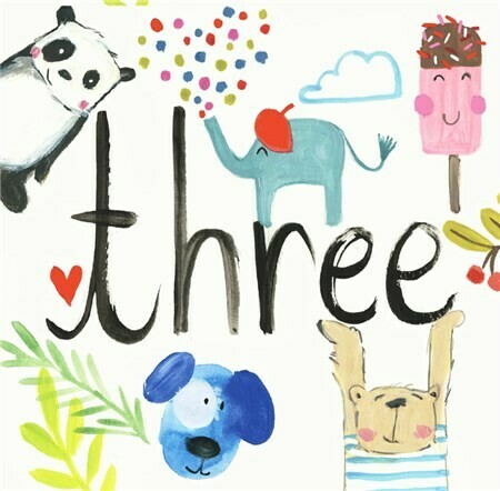 3rd Birthday Card