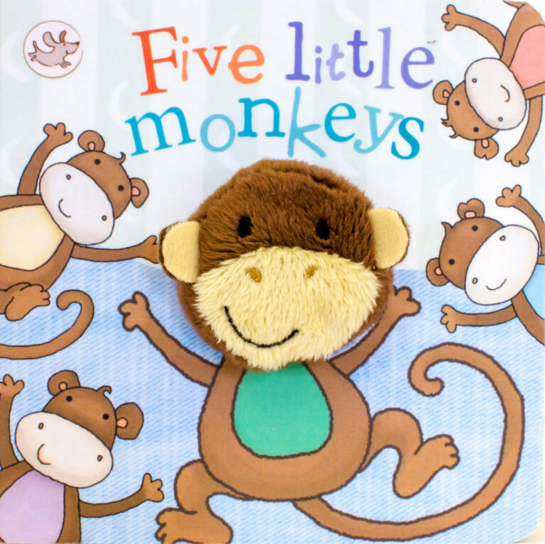 Finger Puppet Book - Five Monkeys