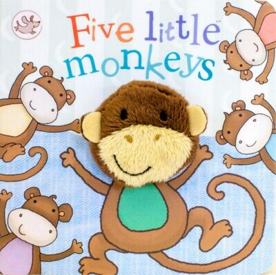 Finger Puppet Book - Five Monkeys