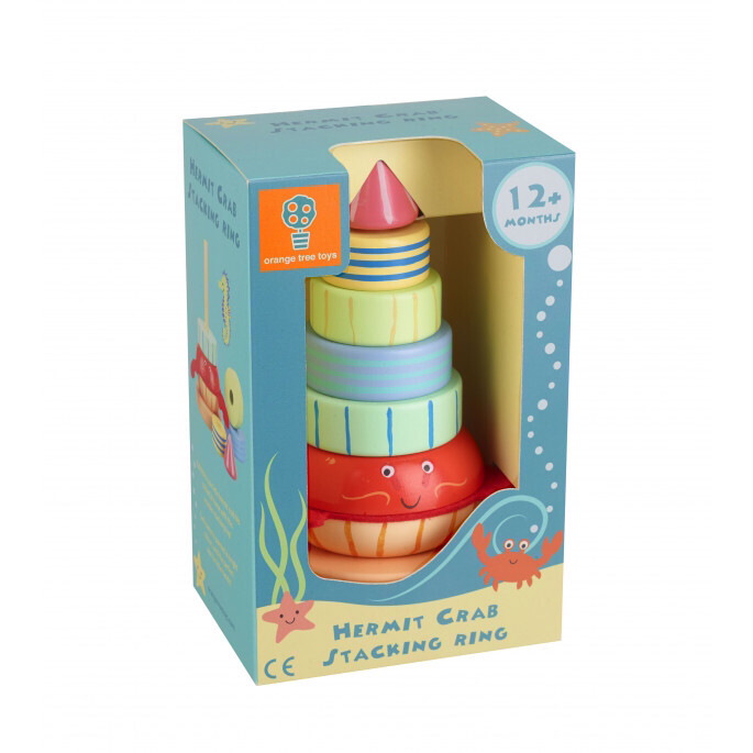 Hermit Crab Stacking Ring