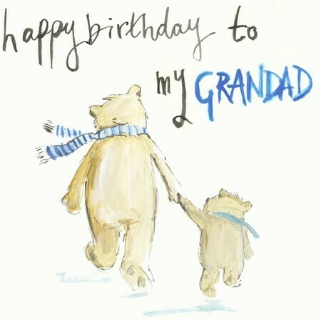 Grandad Bear Birthday Card