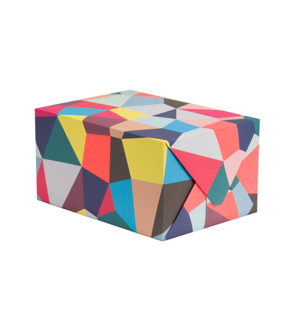 Single sheet wrap - Large geometric