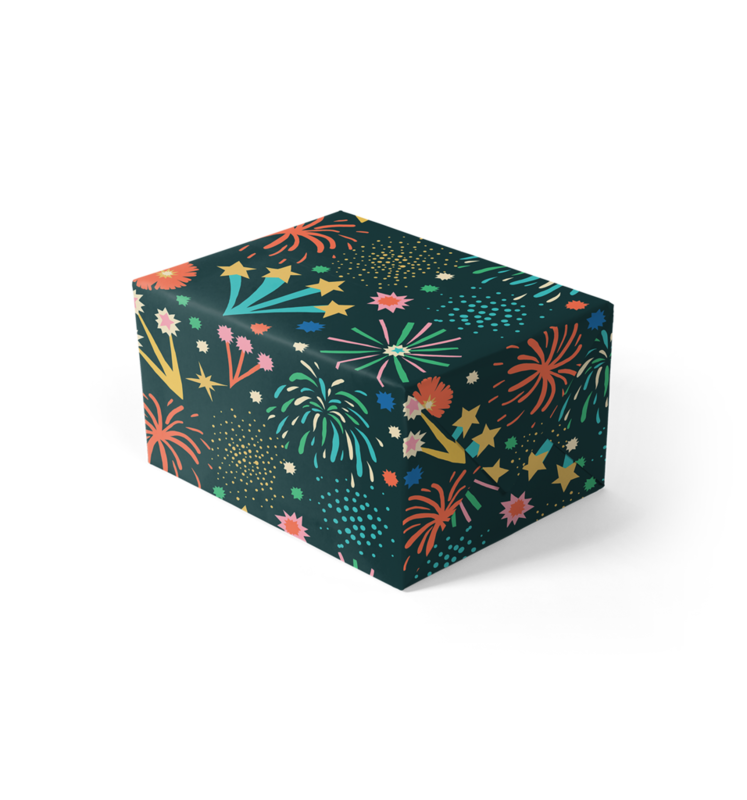 Single sheet wrap - Firework