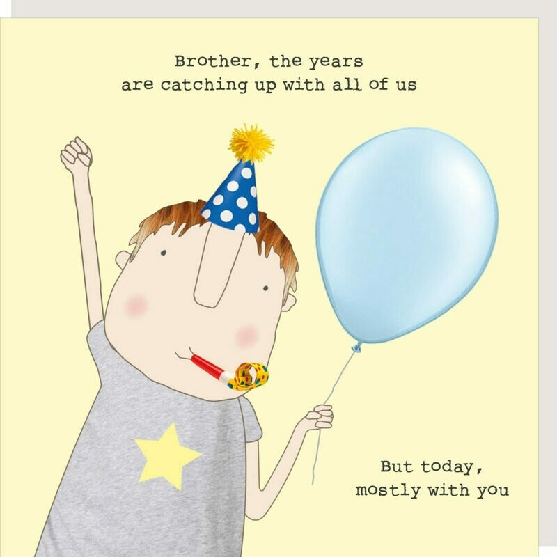 Brother Years Card
