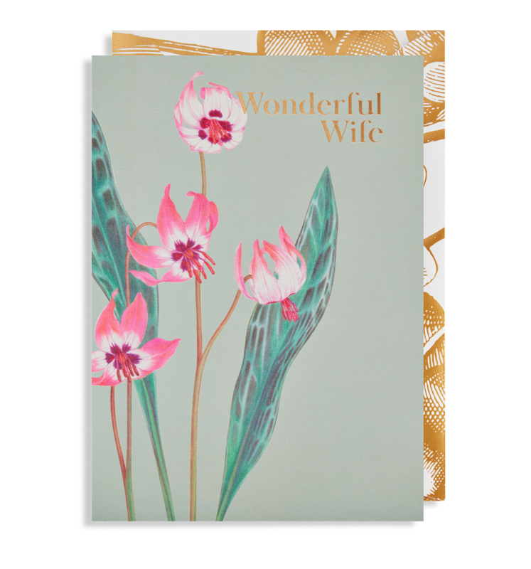 Kew Wonderful Wife Card