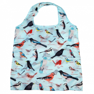 Recycled Shopping Bag - Birds