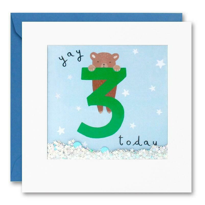 3 Today Bear Shakies Card