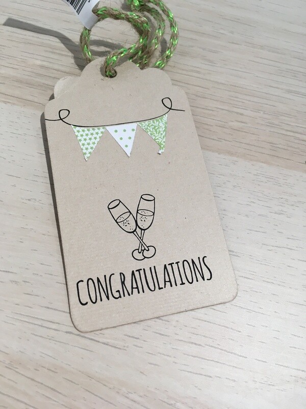 Congratulations Gift Tag