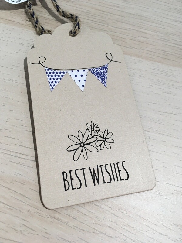 Best Wishes Gift Tag