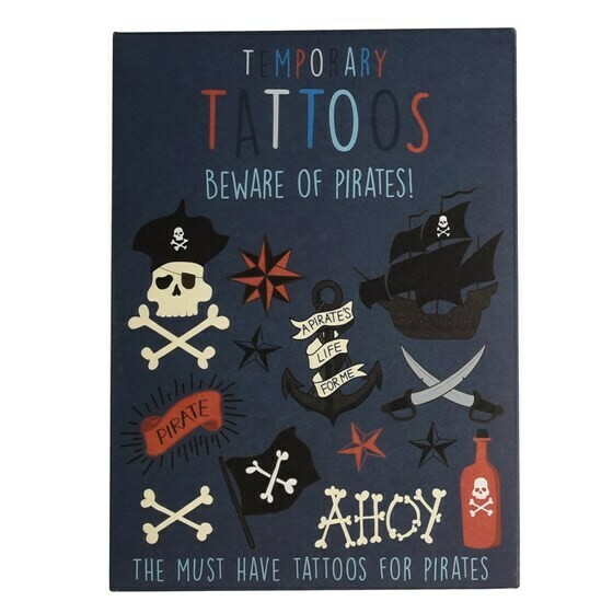 Pirates Temporary Tattoos