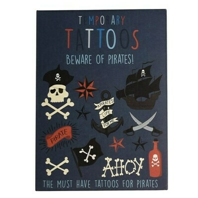 Pirates Temporary Tattoos