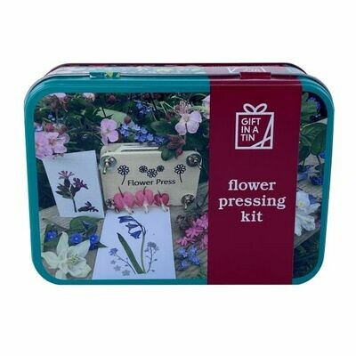 Flower Pressing Kit In A Tin
