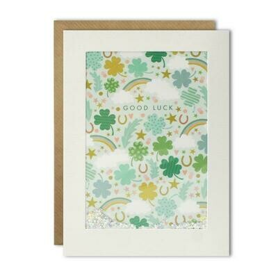 Good Luck Shakies Card