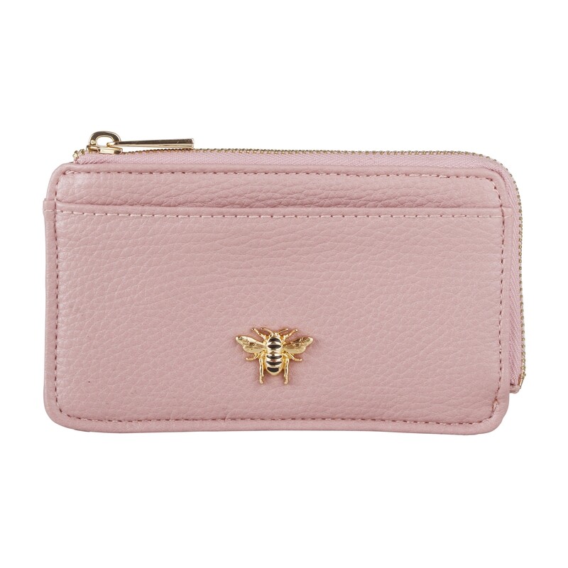 Alice Wheeler Bee Coin Purse - Pink