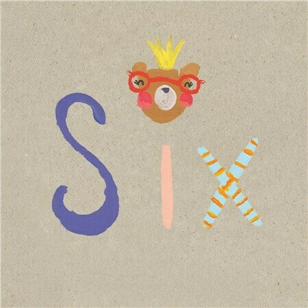 Cute 6th Birthday Card
