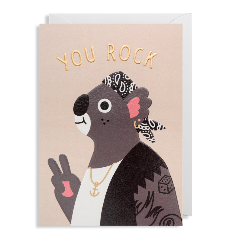 You Rock Card