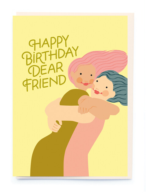 Dear Friend Birthday Card