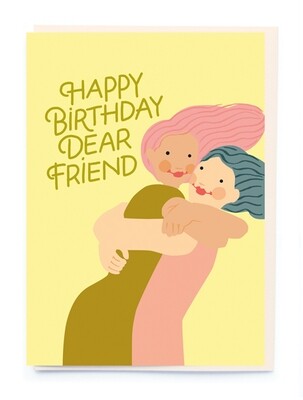 Dear Friend Birthday Card