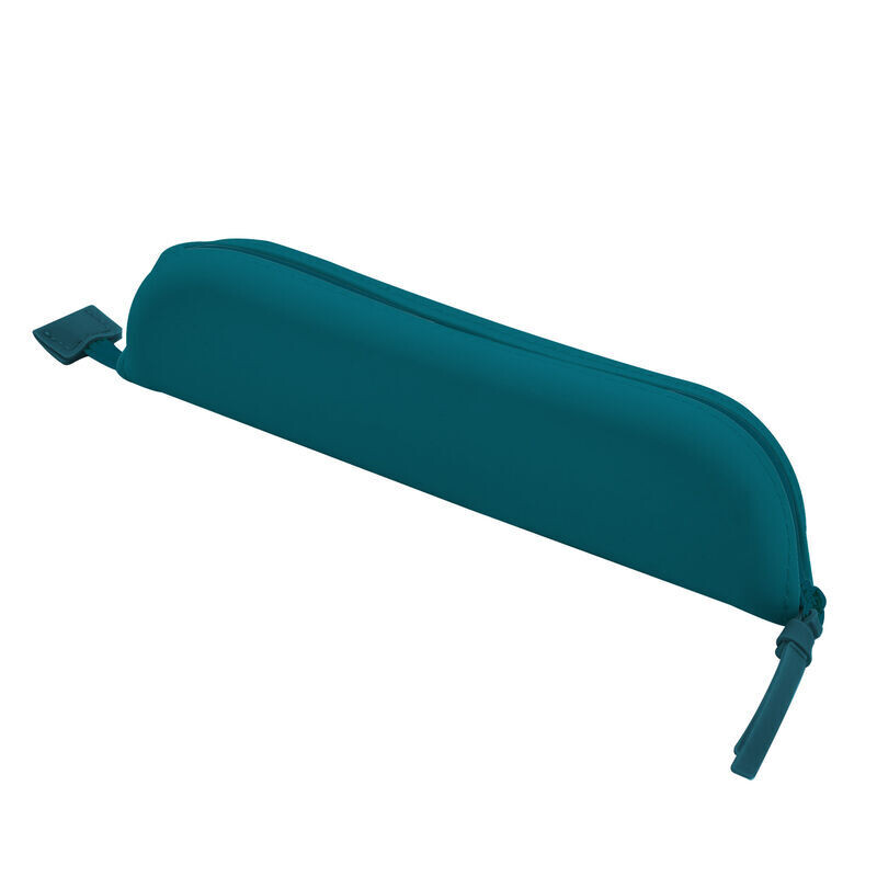 Legami Soft Silicone Pencil Case - Petrol