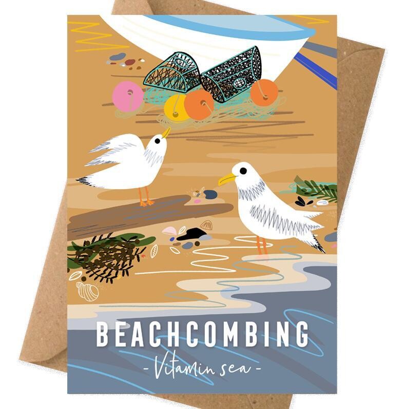 Vitamin Sea Card - Beachcombing