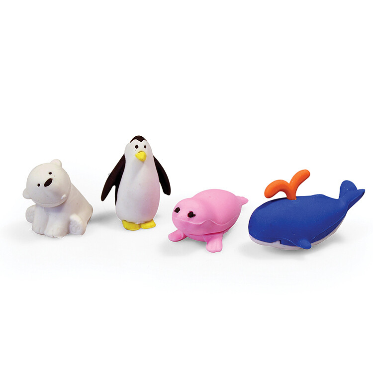 Animal Friends Erasers - Sealife