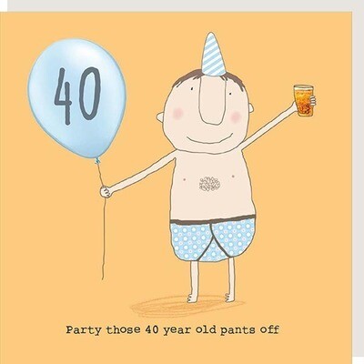 Boy 40 Card