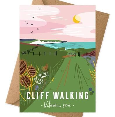 Vitamin Sea Cliff Walking Card