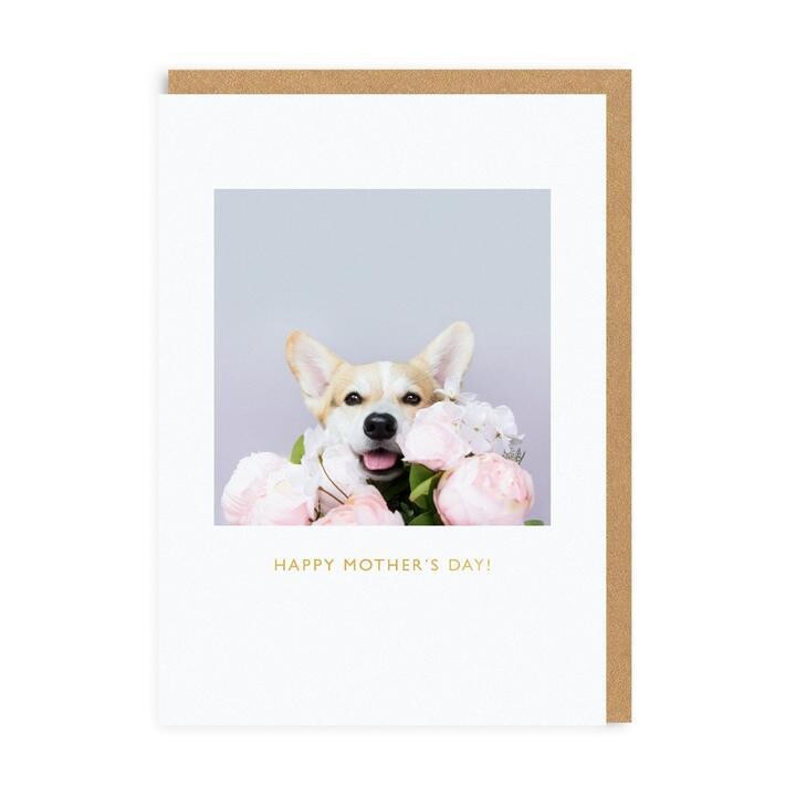 Mother's Day Corgi Card