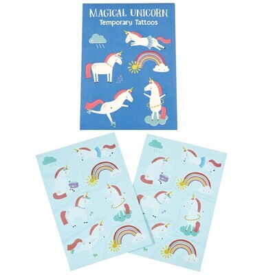 Magical Unicorn Temporary Tattoos