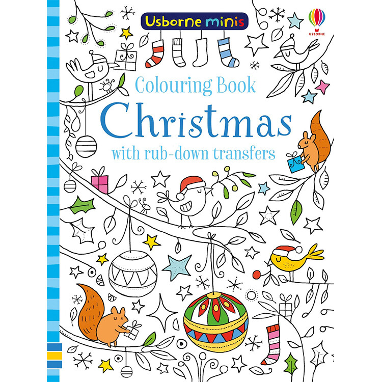 Mini Book - Christmas Colouring