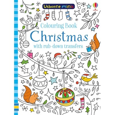 Mini Book - Christmas Colouring