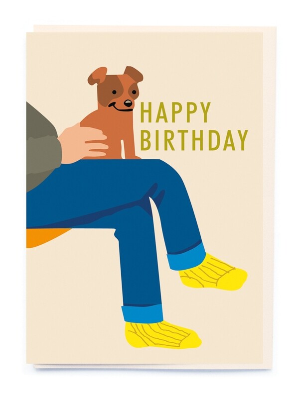 Lapdog Birthday Card