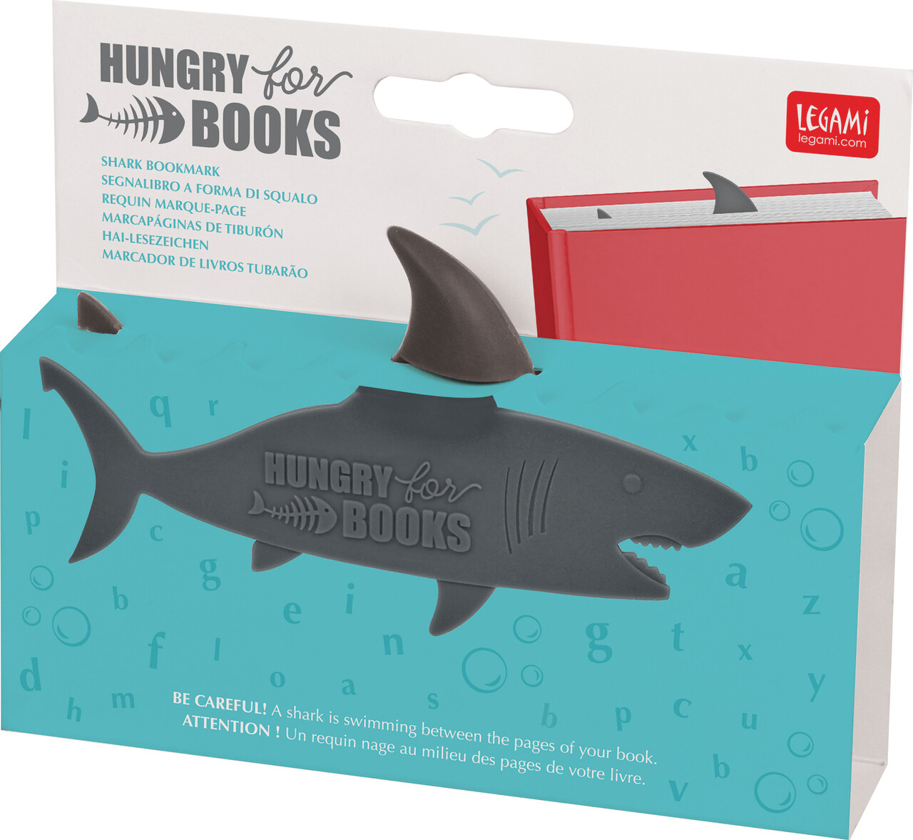 Legami Shark Bookmark