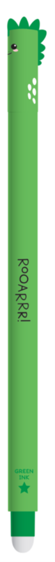 Legami Erasable Gel Pen - Dinosaur (Green Ink)