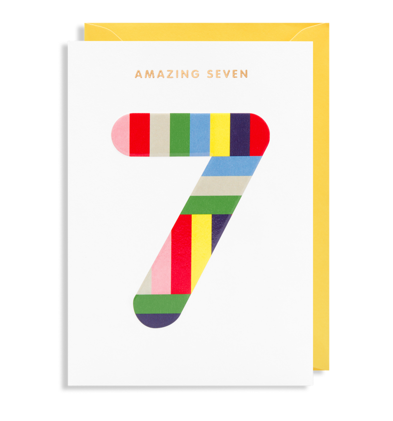 Rainbow 7 Card