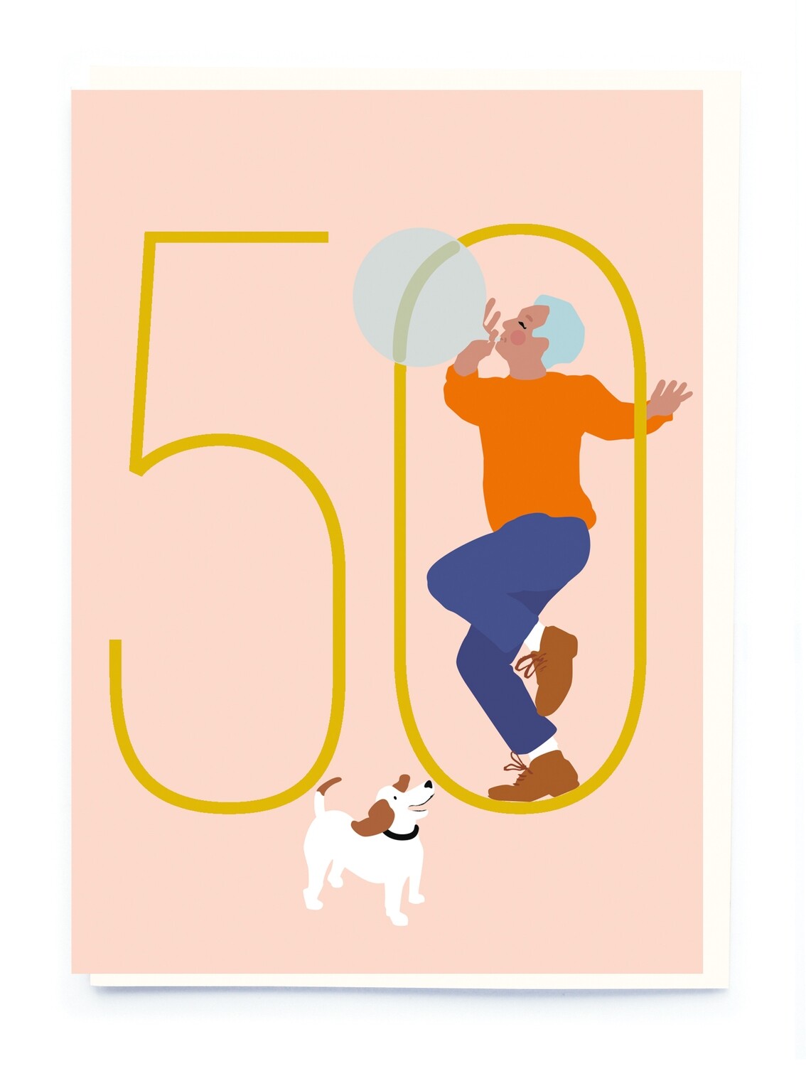 50th Birthday Boy Card