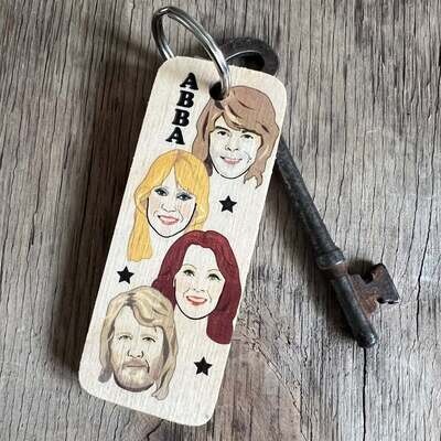 ABBA keyring