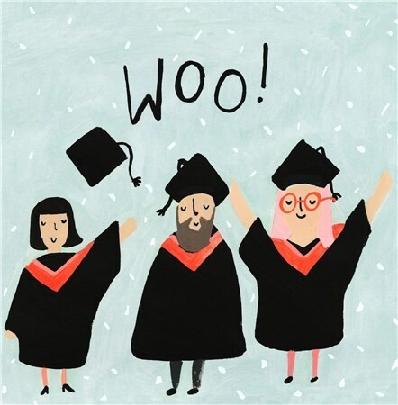 Woo Graduation Card