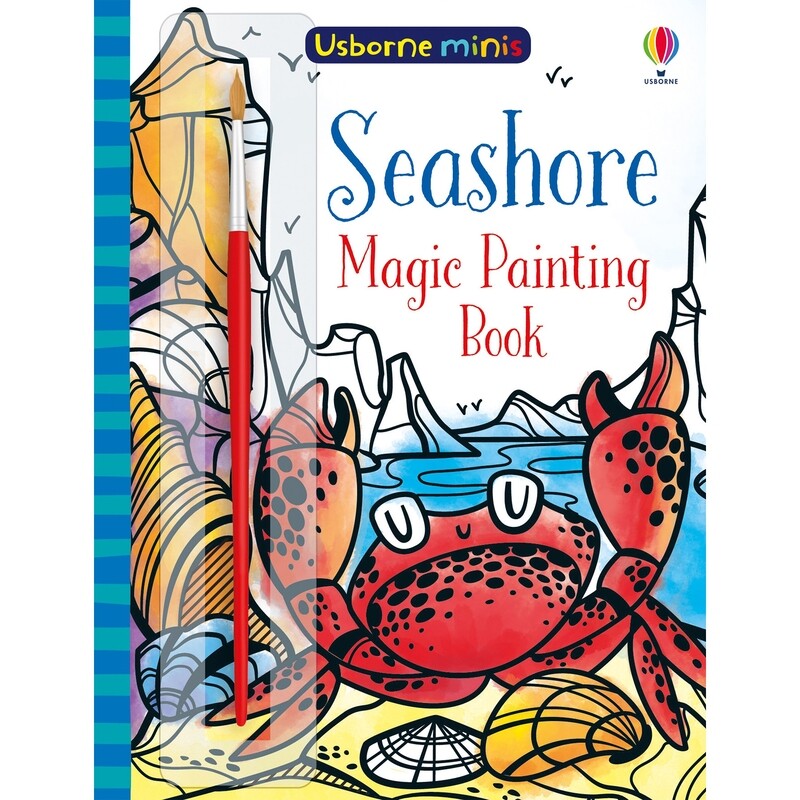 Usborne Mini Book - Seashore Magic Painting