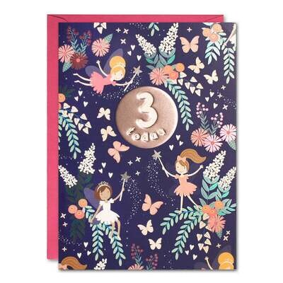3 Fairies Card
