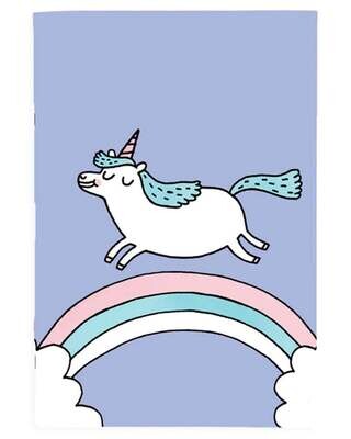 Magical Unicorn A4-ish Notebook